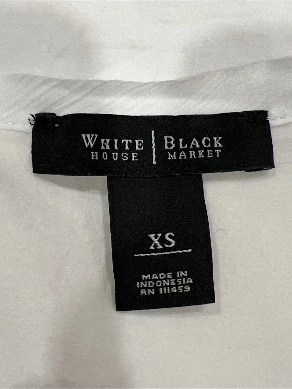 White House Black Market White Tank Top with Gold & Silver Studs Size XS